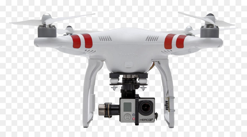 Dji Phantom 2 Gimbal, HD Png Download - drone png
