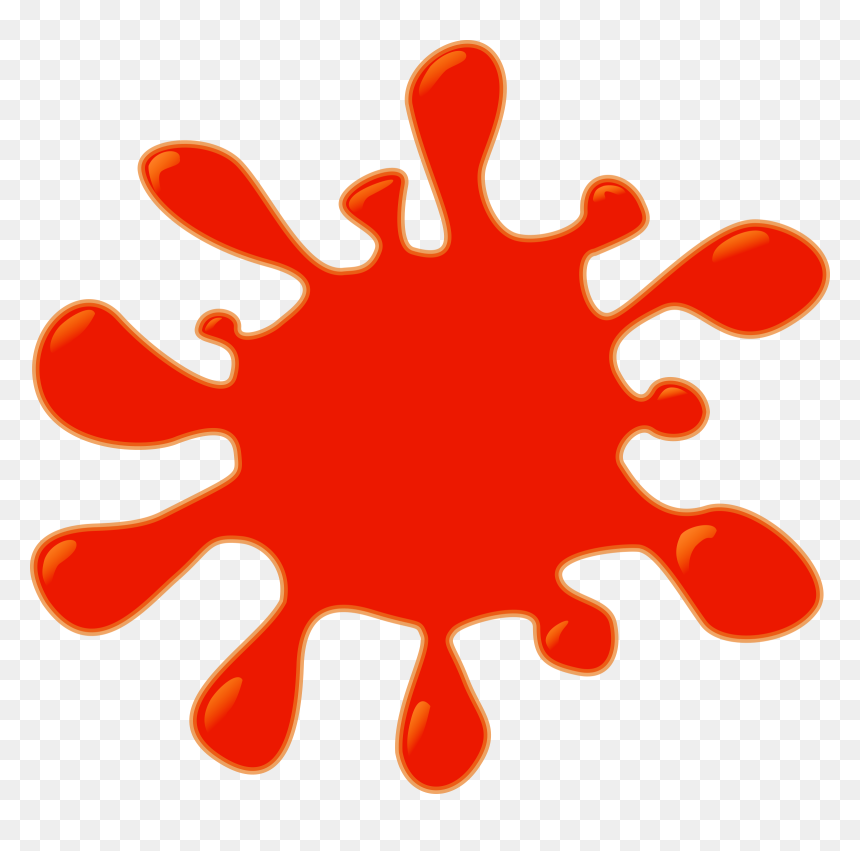 Splash Clip Art, HD Png Download - slime png