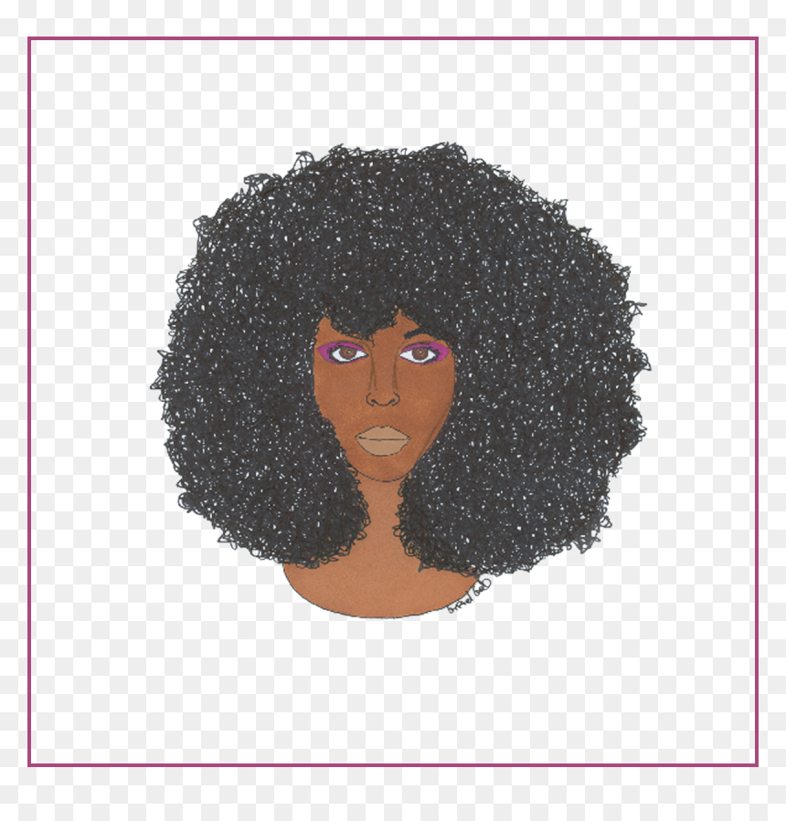 Jheri Curl, HD Png Download - afro png