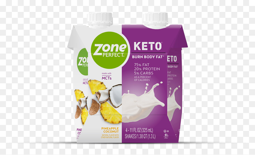 Zone Perfect Keto Shakes, HD Png Download - coconut png