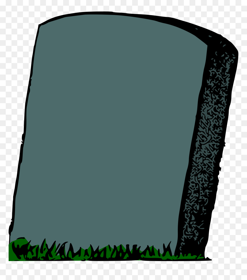 Lapida En Blanco Png, Transparent Png - tombstone png