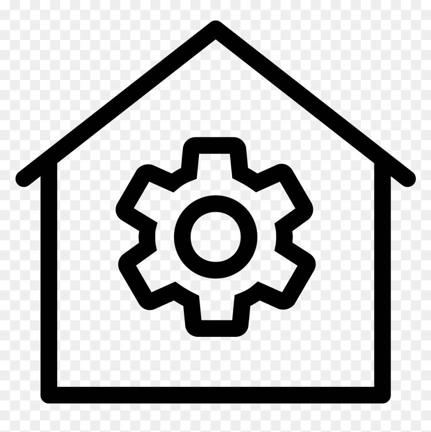 Home Automation Icon Png, Transparent Png - house icon png