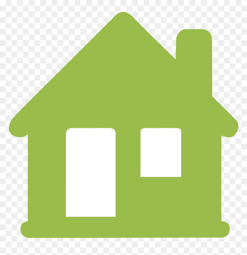 House Green Transparent Background, HD Png Download - house icon png