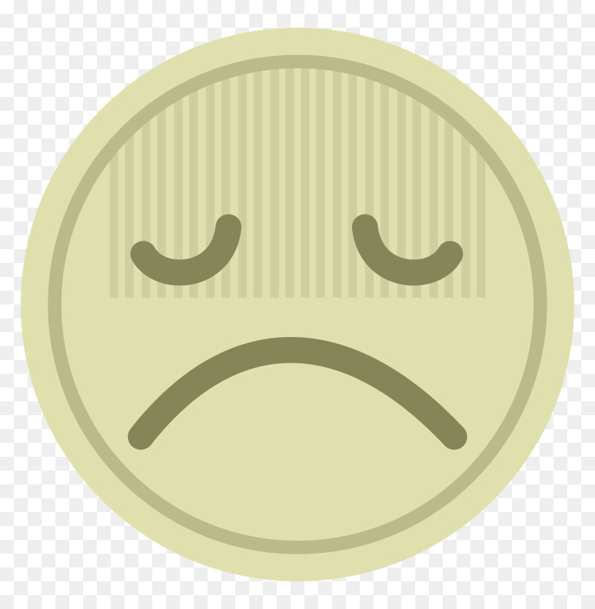 Circle, HD Png Download - sad face png