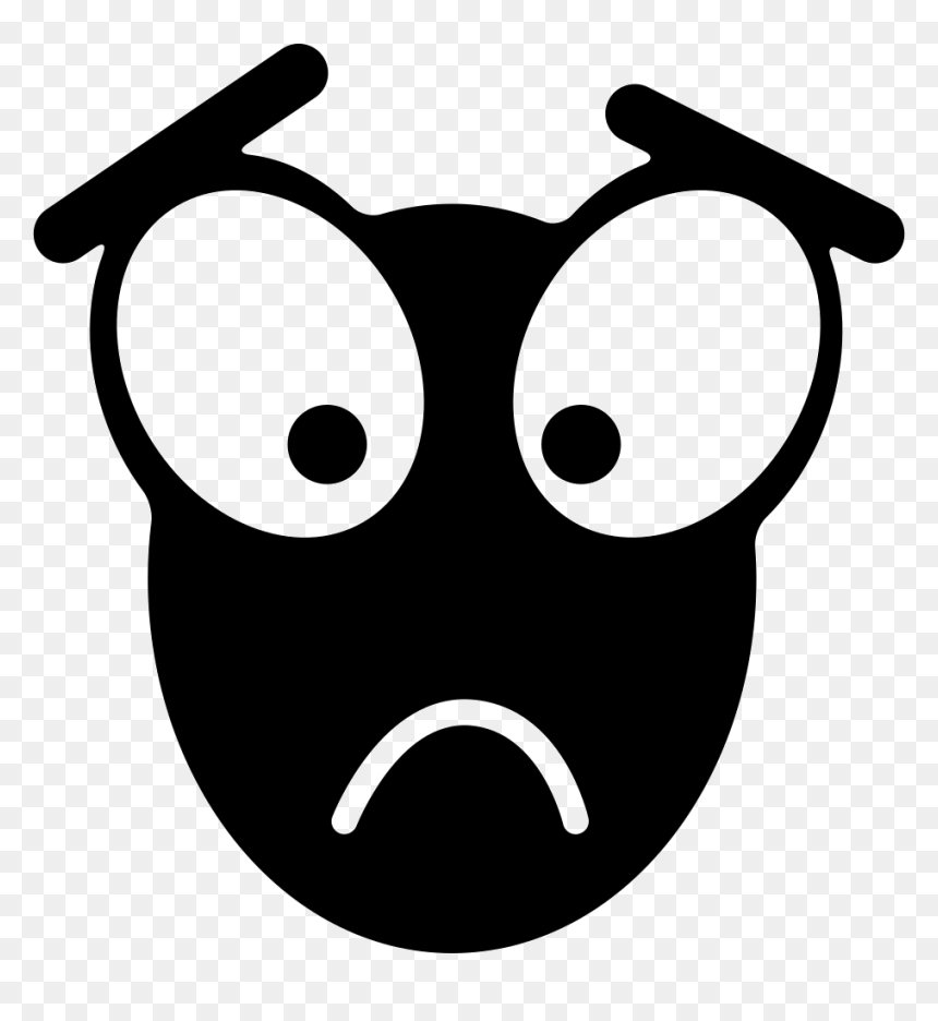 Emoticon, HD Png Download - sad face png