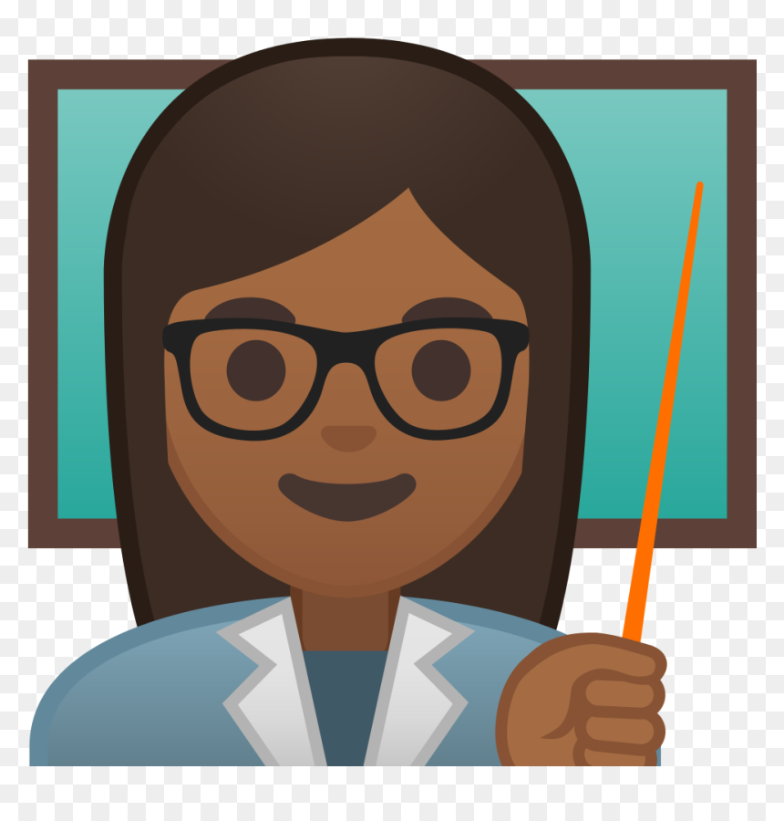 Emoji De Maestra, HD Png Download - teacher png