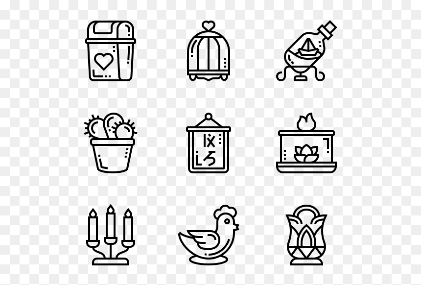 Iconos Fisioterapia, HD Png Download - decorative line png