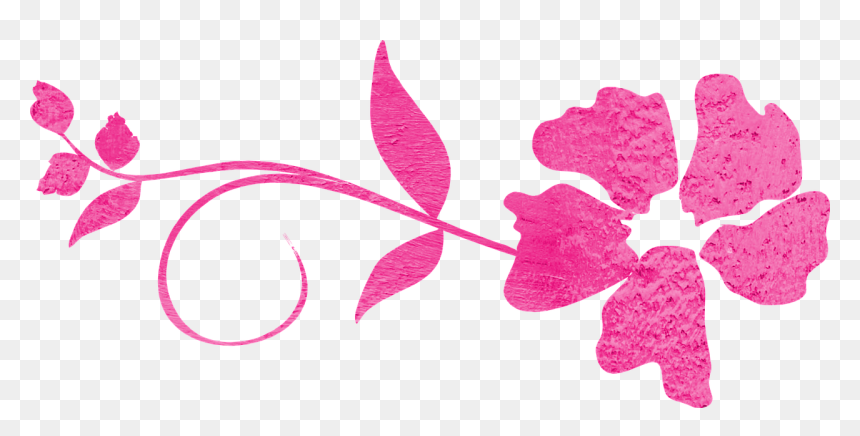 ดอกไม้ สี แดง Png, Transparent Png - decorative line png