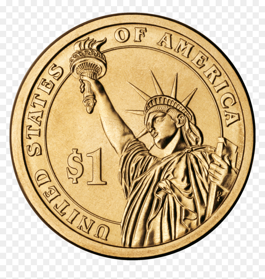One Dollar Coins, HD Png Download - dollar png