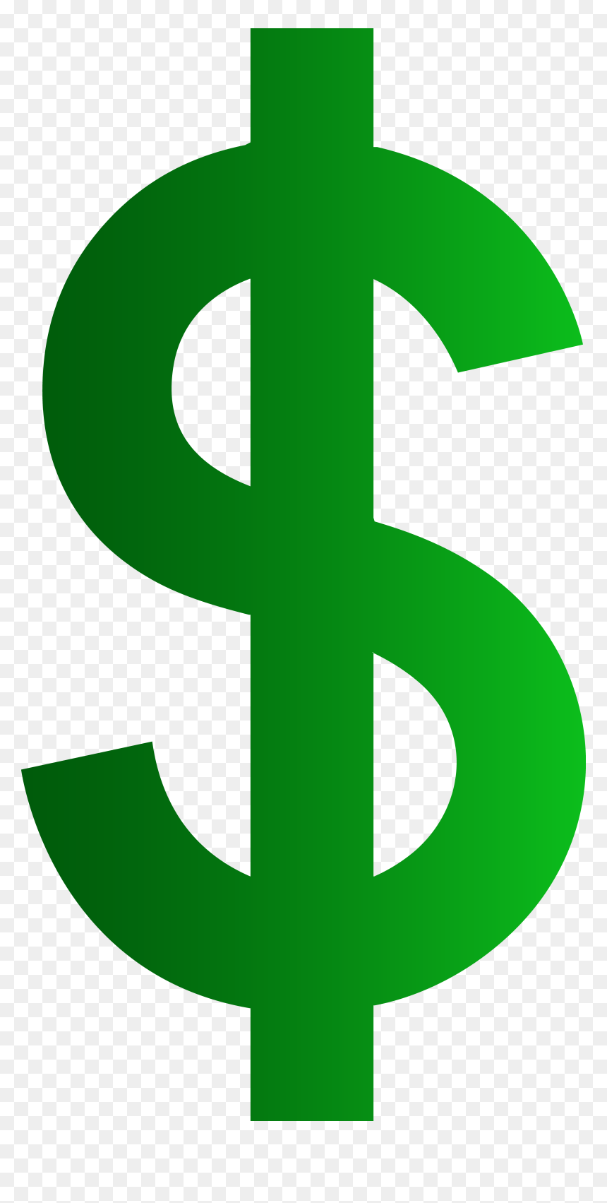Dollar Sign Clipart Png, Transparent Png - no sign png