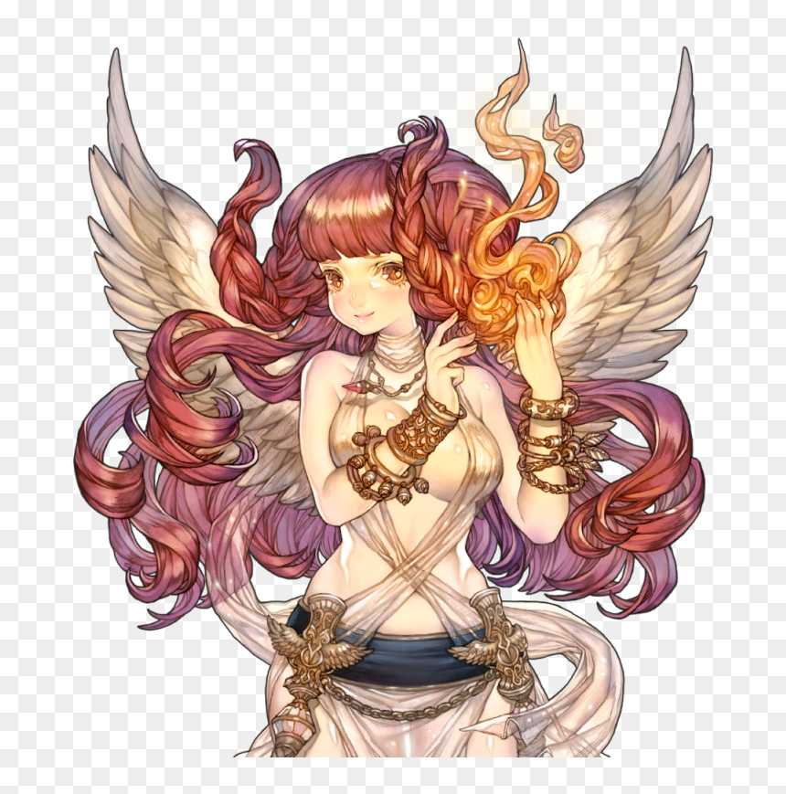 Tree Of Savior Goddess Gabija, HD Png Download - hairstyle transparent male png