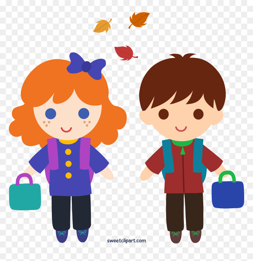 School Kids Clipart, HD Png Download - kids png