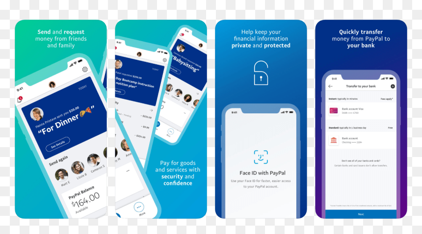 Paypal Pay Face, HD Png Download - paypal png
