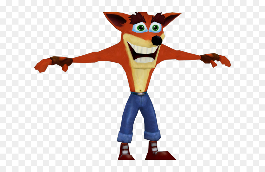 Crash Nitro Kart Beta, HD Png Download - crash bandicoot png