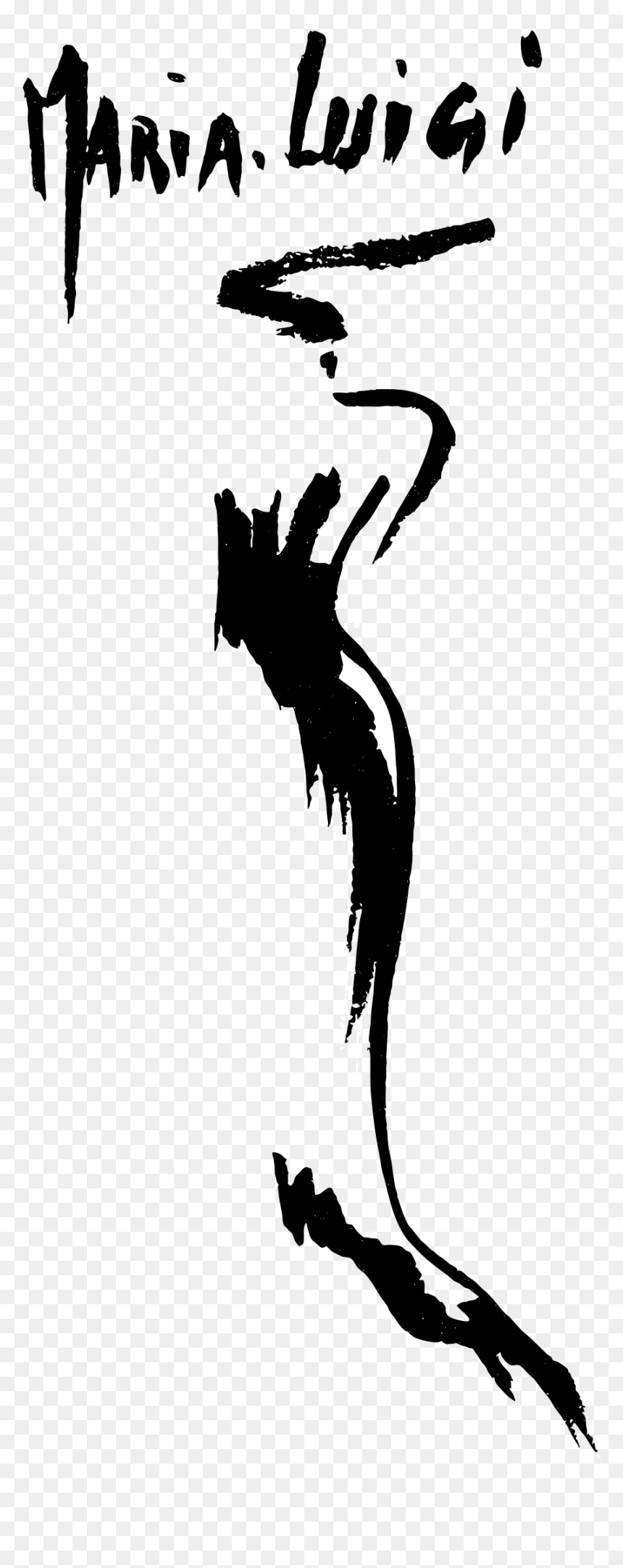 Silhouette, HD Png Download - luigi png