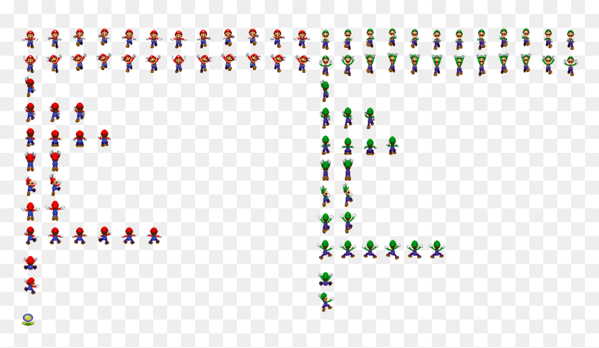 Mario Dream Team Bros, HD Png Download - luigi png