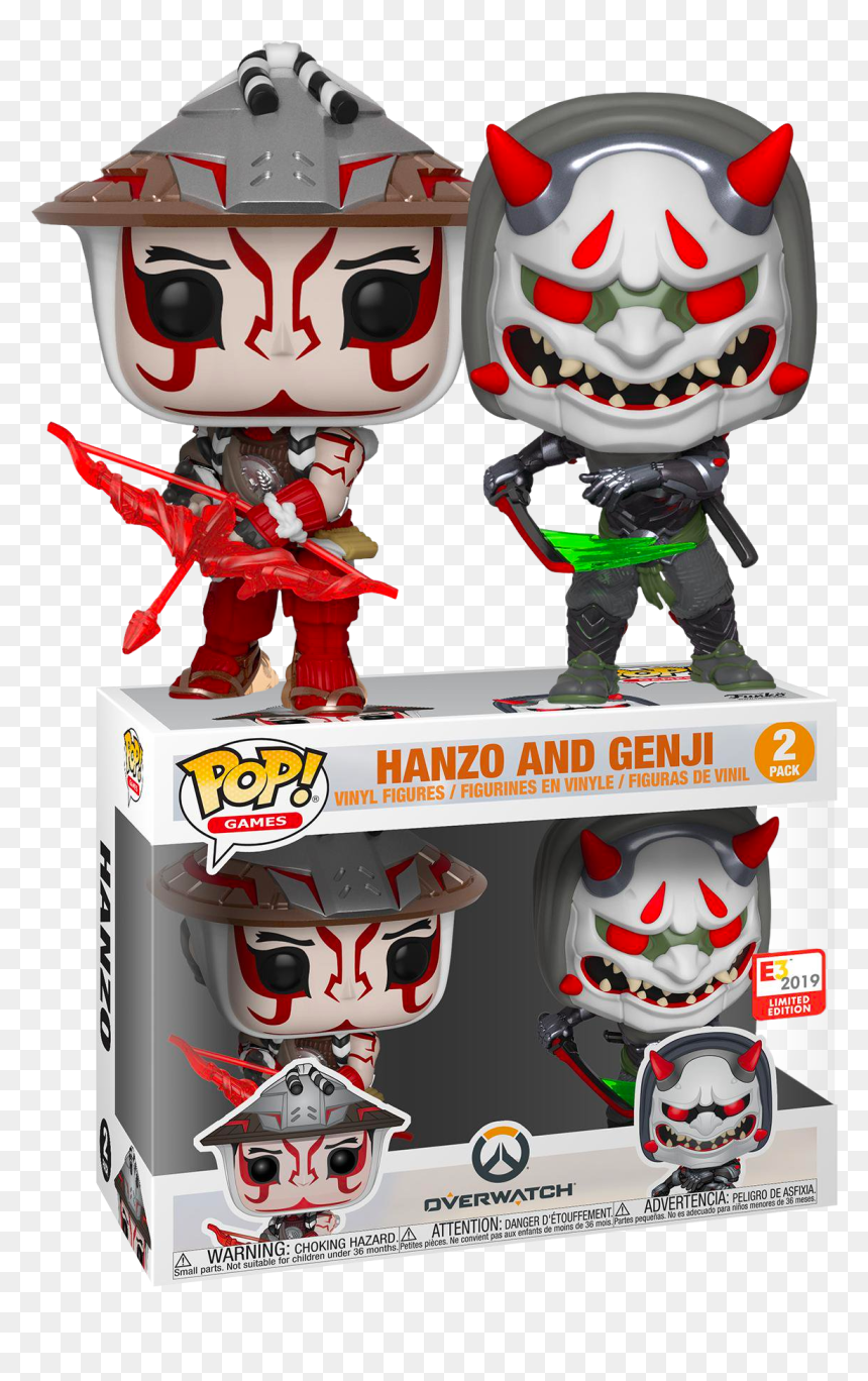 Hanzo And Genji Funko Pop, HD Png Download - genji png