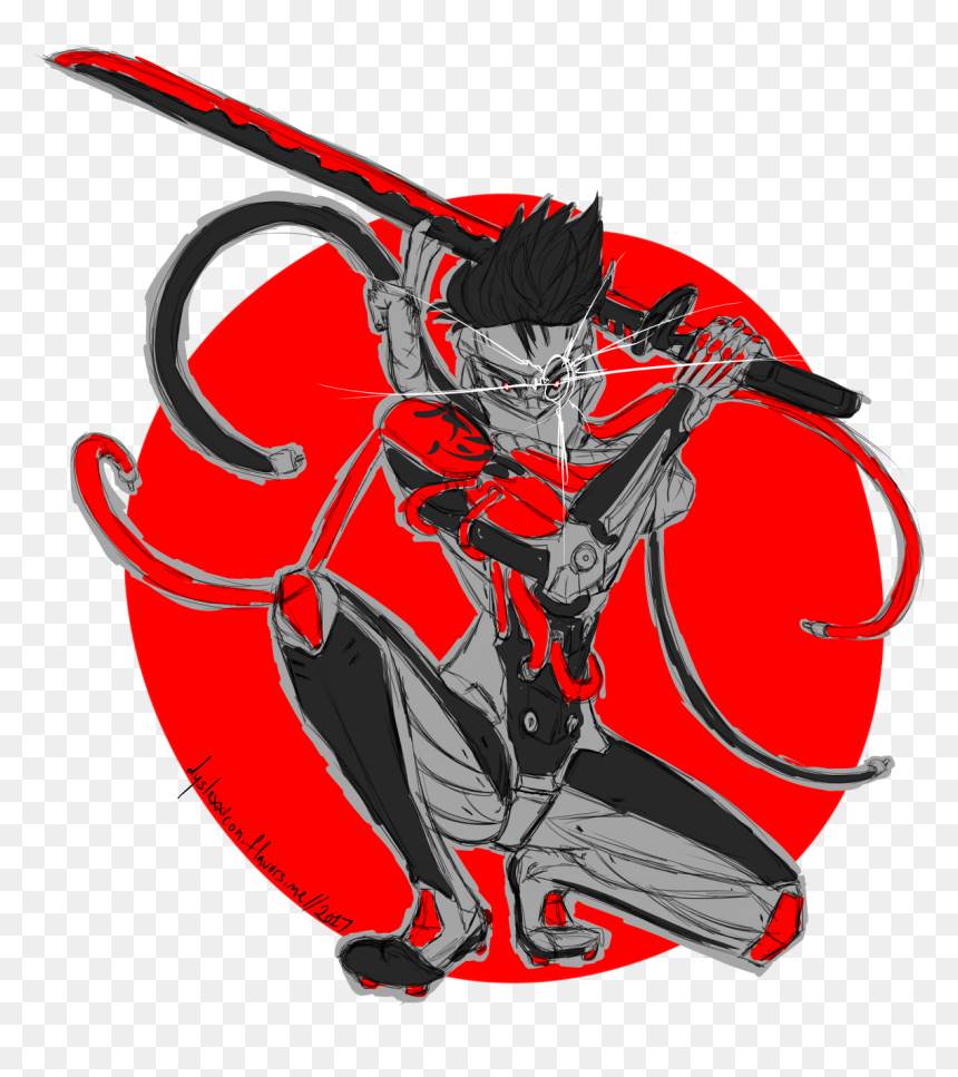 Older Genji, HD Png Download - genji png