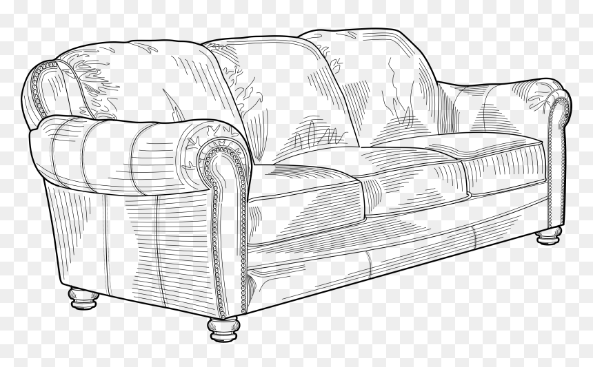 Couch Clip Art, HD Png Download - couch png