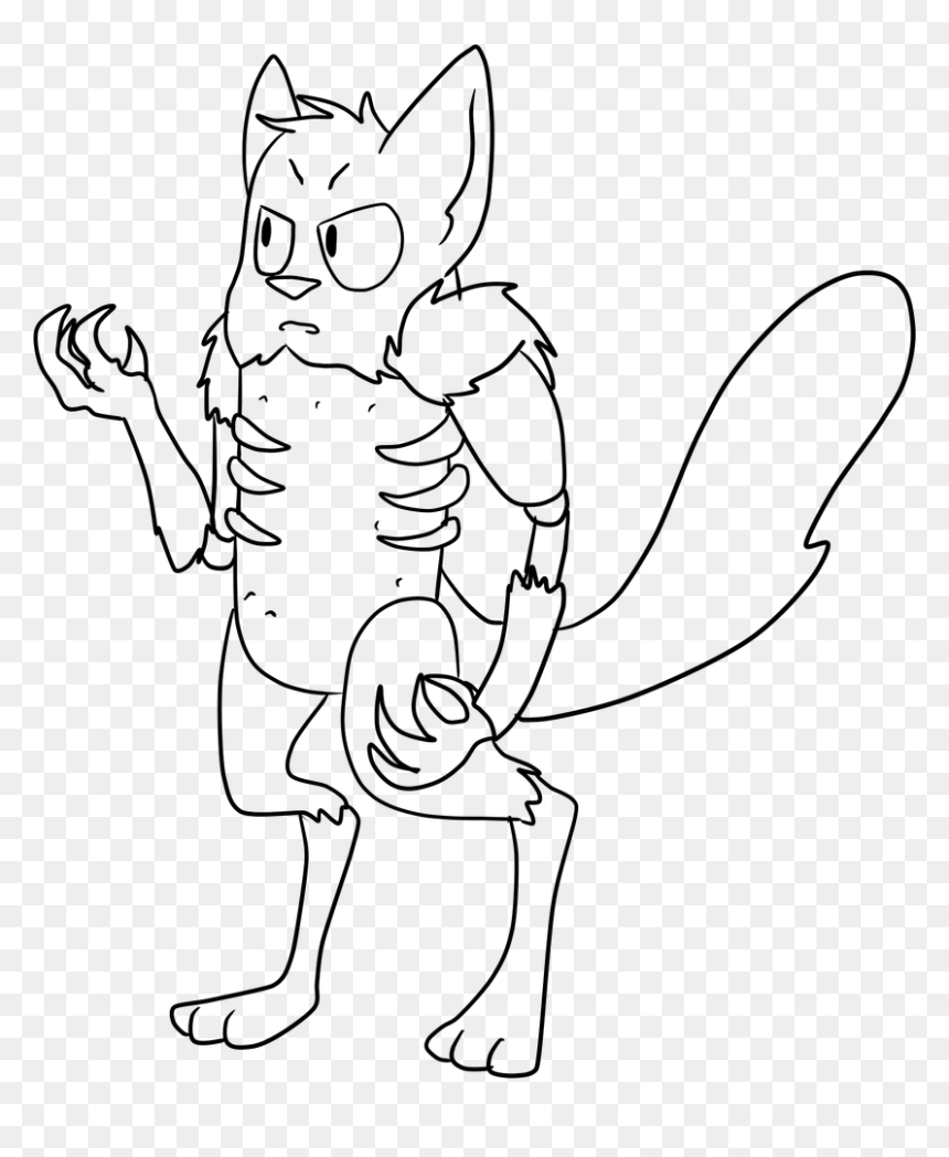 Line Art, HD Png Download - pickle rick png