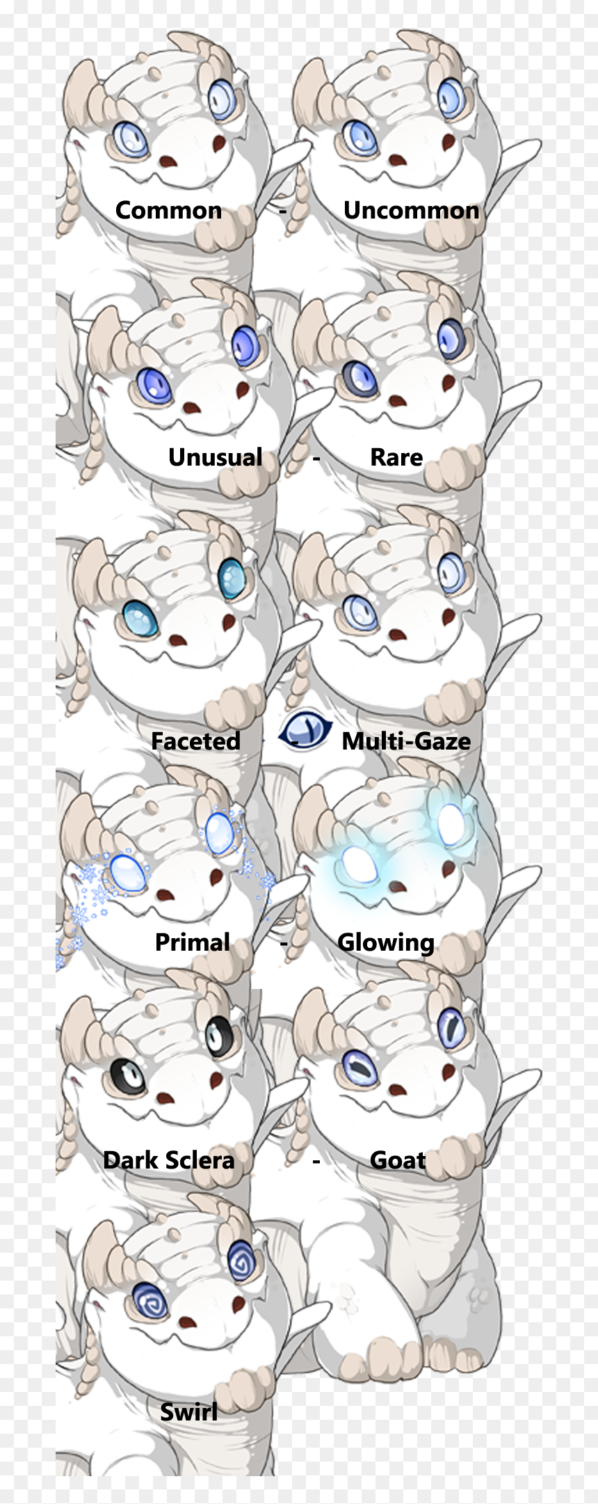 Tempered Sight Flight Rising, HD Png Download - glowing eyes png