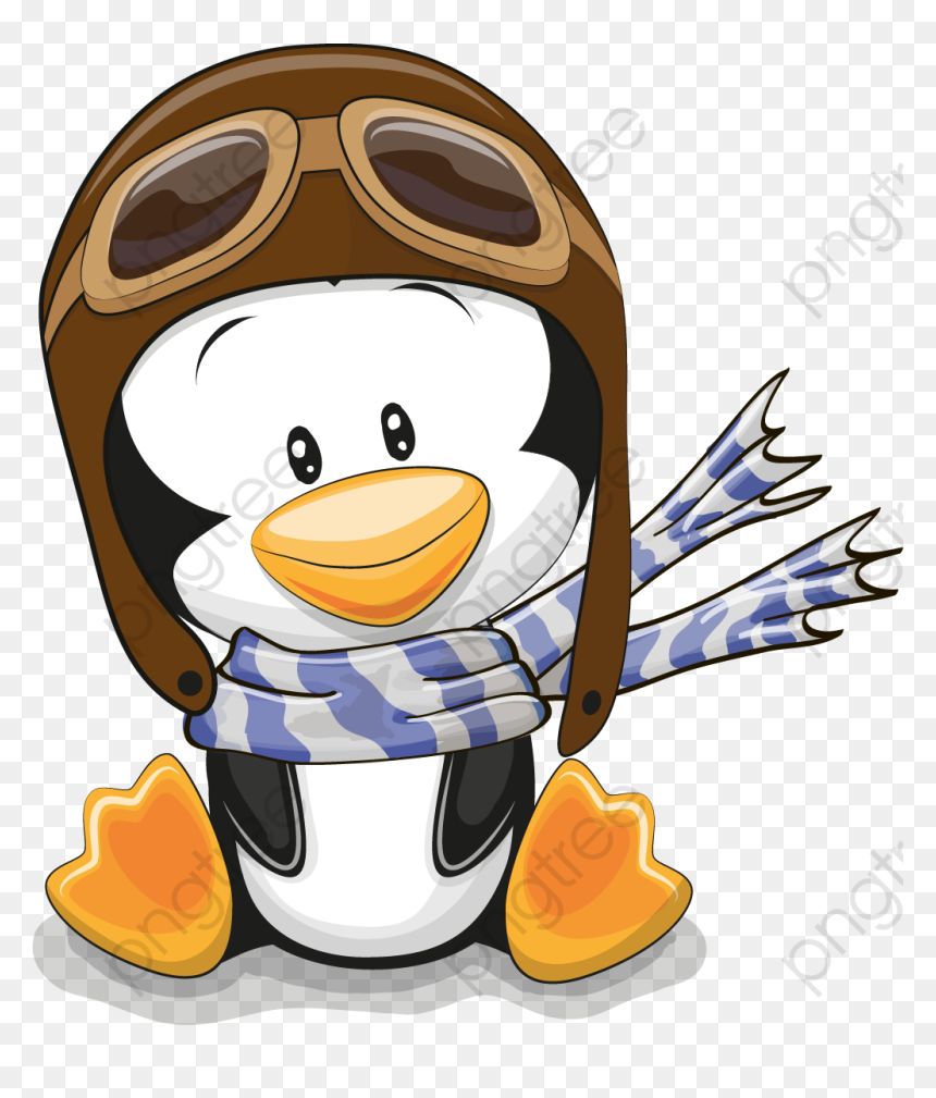 Cute Cartoon Penguin, HD Png Download - penguin png