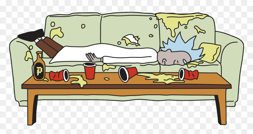 Primitive Rick Et Morty Board, HD Png Download - pickle rick png