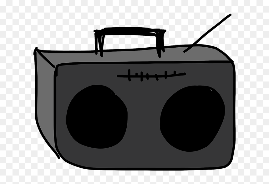 Boombox, HD Png Download - radio png