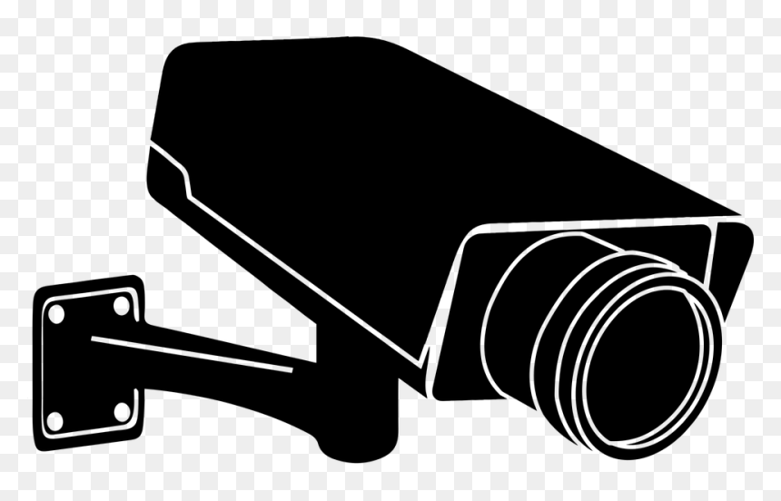 Cctv Warning Png, Transparent Png - camera png