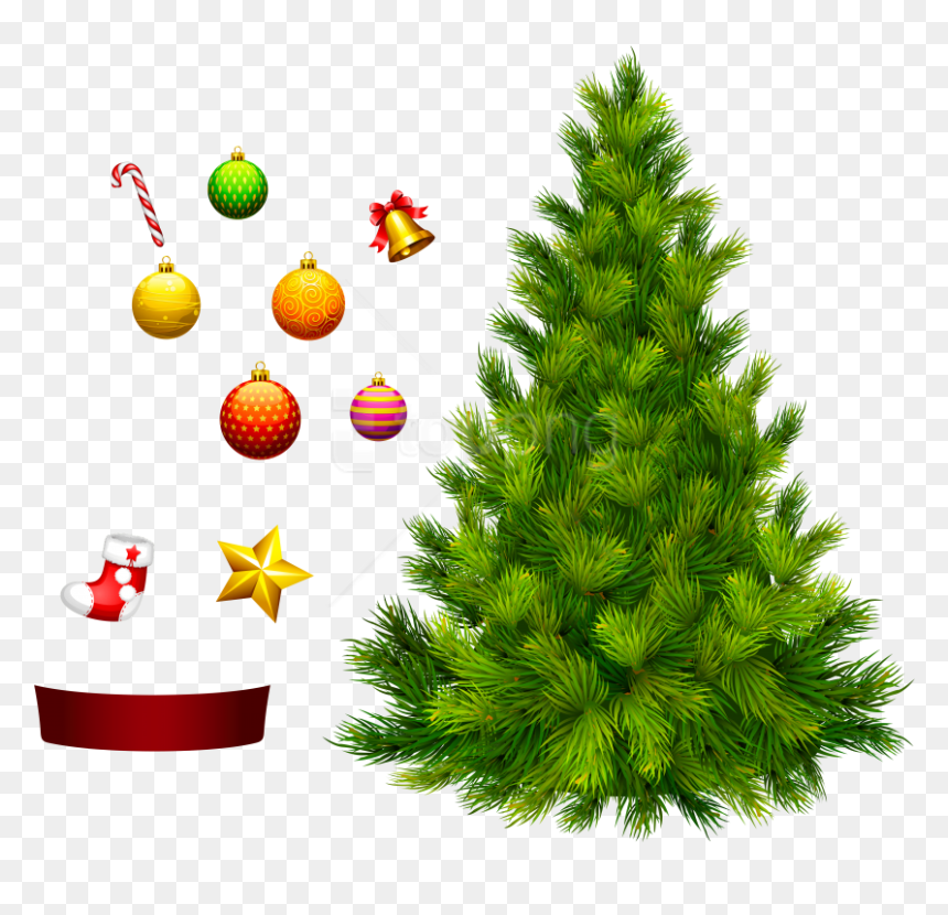 Transparent Background Christmas Tree Png, Png Download - christmas tree png