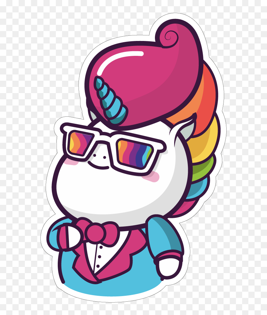 Cool Unicorn, HD Png Download - unicorn png