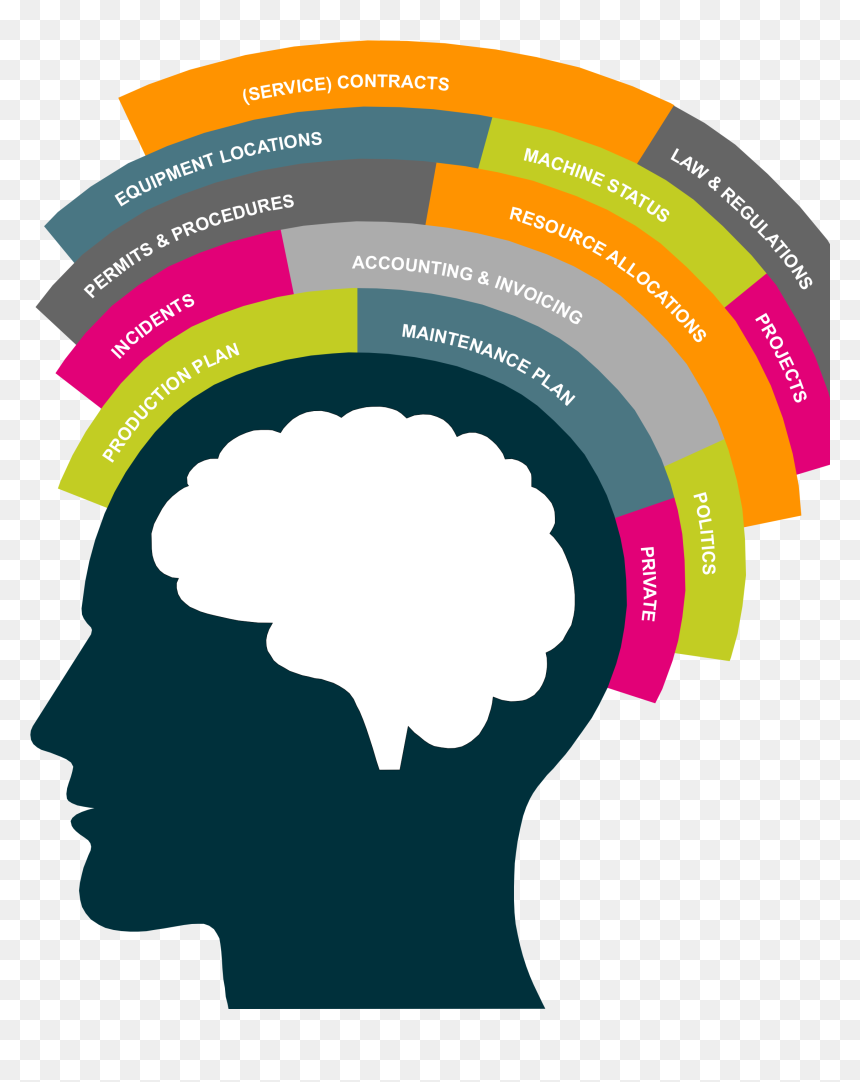 Human With Brain Png, Transparent Png - brain png