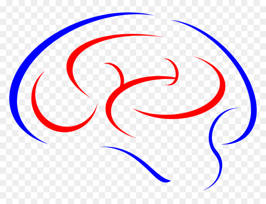 Otak Abstrak, HD Png Download - brain png