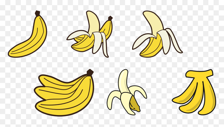 Imagenes Pequeñas De Platano, HD Png Download - banana png