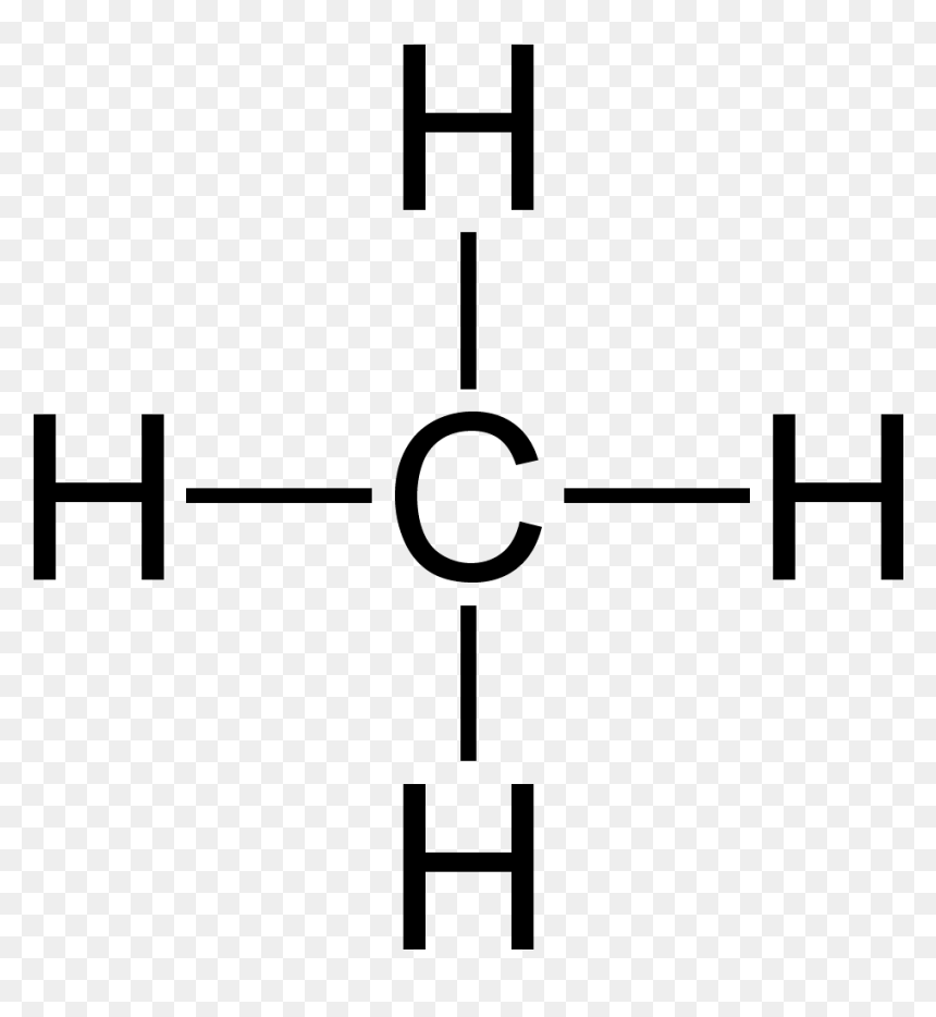 Methane Structure, HD Png Download - square png