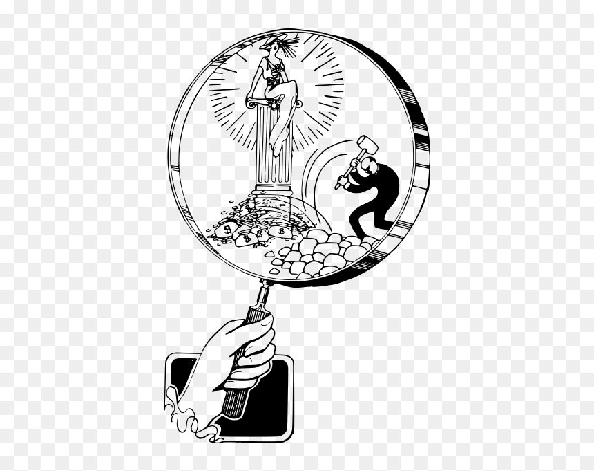 Magnifying Glass, HD Png Download - magnifying glass png