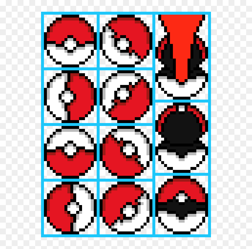 Circle, HD Png Download - pokeball png