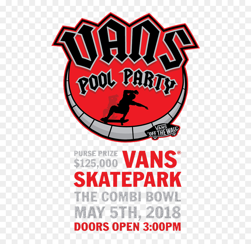 Pool Party Clipart Images - Vans Pool Party 2019, HD Png Download - 2018 png