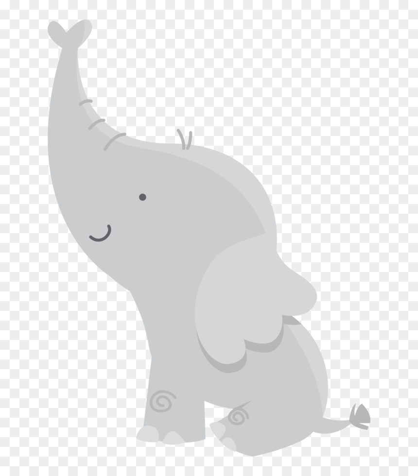 Elephant Baby Shower Clipart, HD Png Download - baby png
