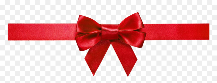 Red Ribbon And Bow, HD Png Download - bow png