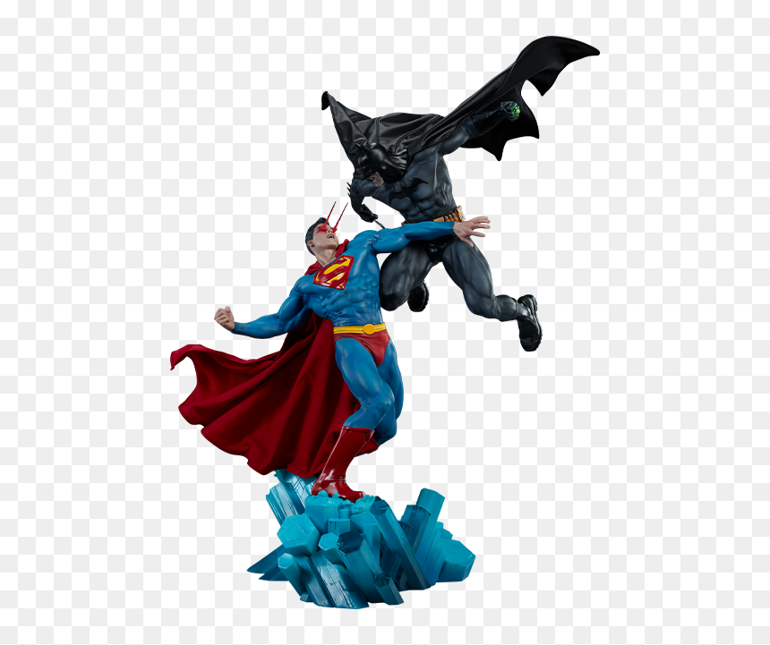 Batman Versus Superman Diorama Sideshow, HD Png Download - superman png