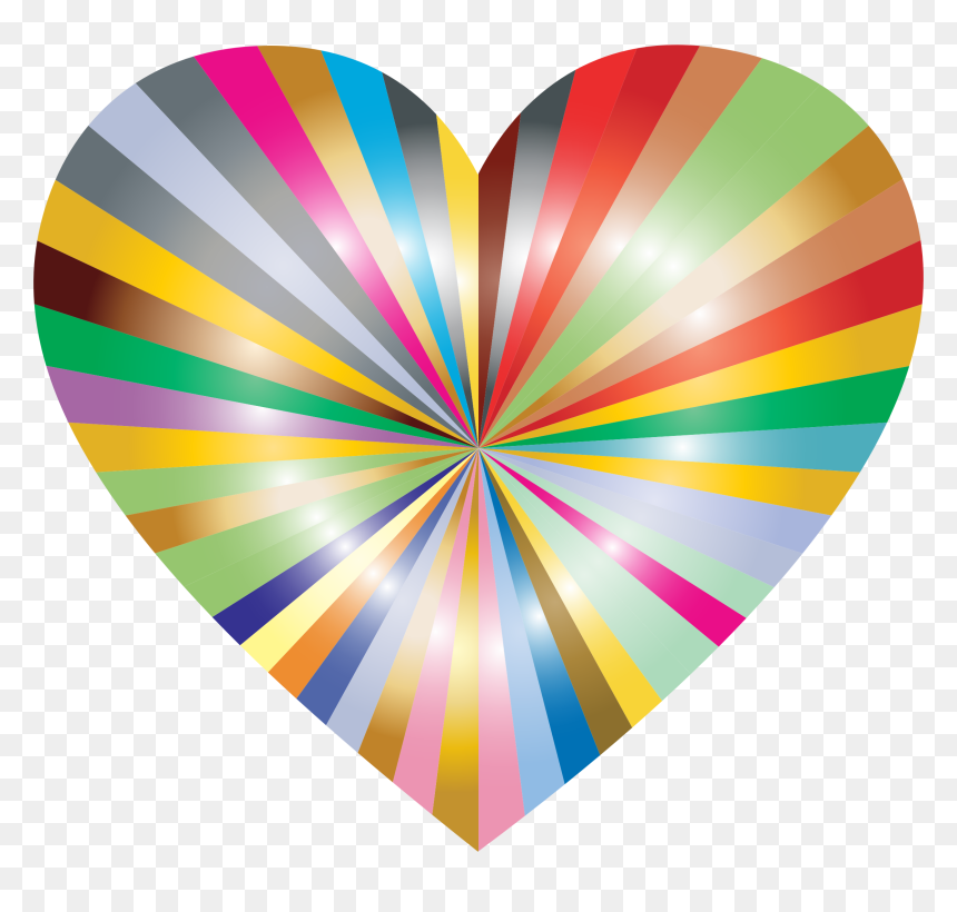 Heart, HD Png Download - starburst png