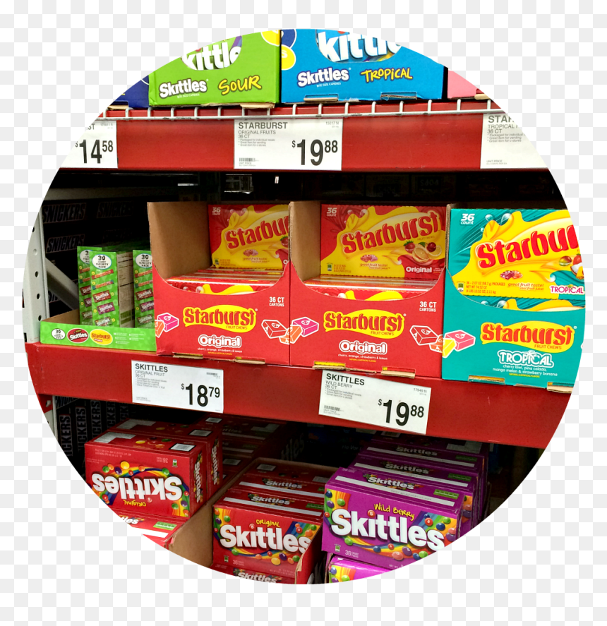 Skittles, HD Png Download - starburst png