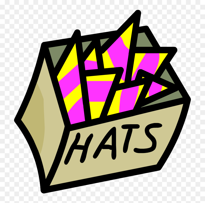 Club Penguin Town Beta, HD Png Download - birthday hat png