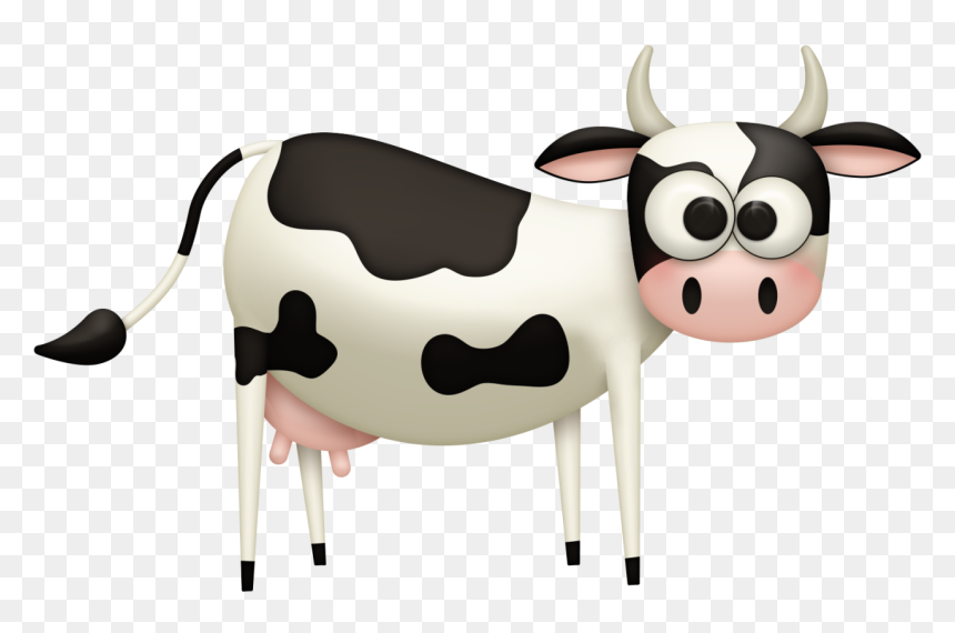 Dairy Cow, HD Png Download - cow png