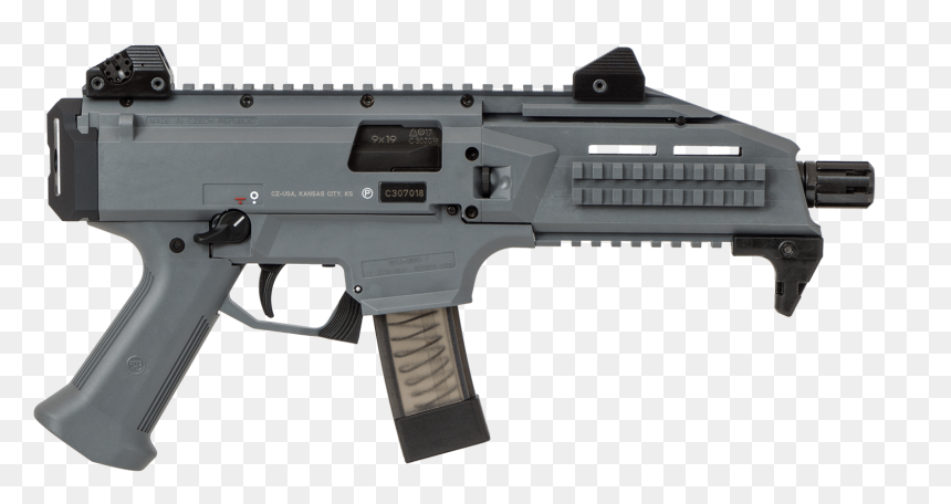 Cz Scorpion Od Green, HD Png Download - muzzle flash png