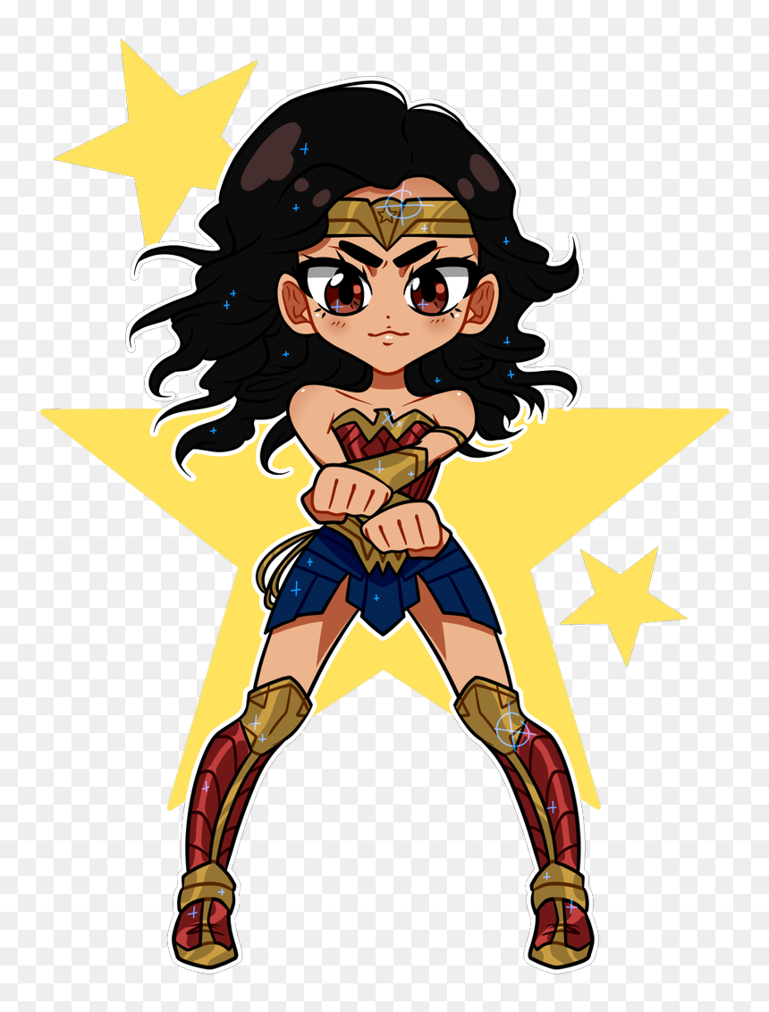 Cartoon, HD Png Download - wonder woman png