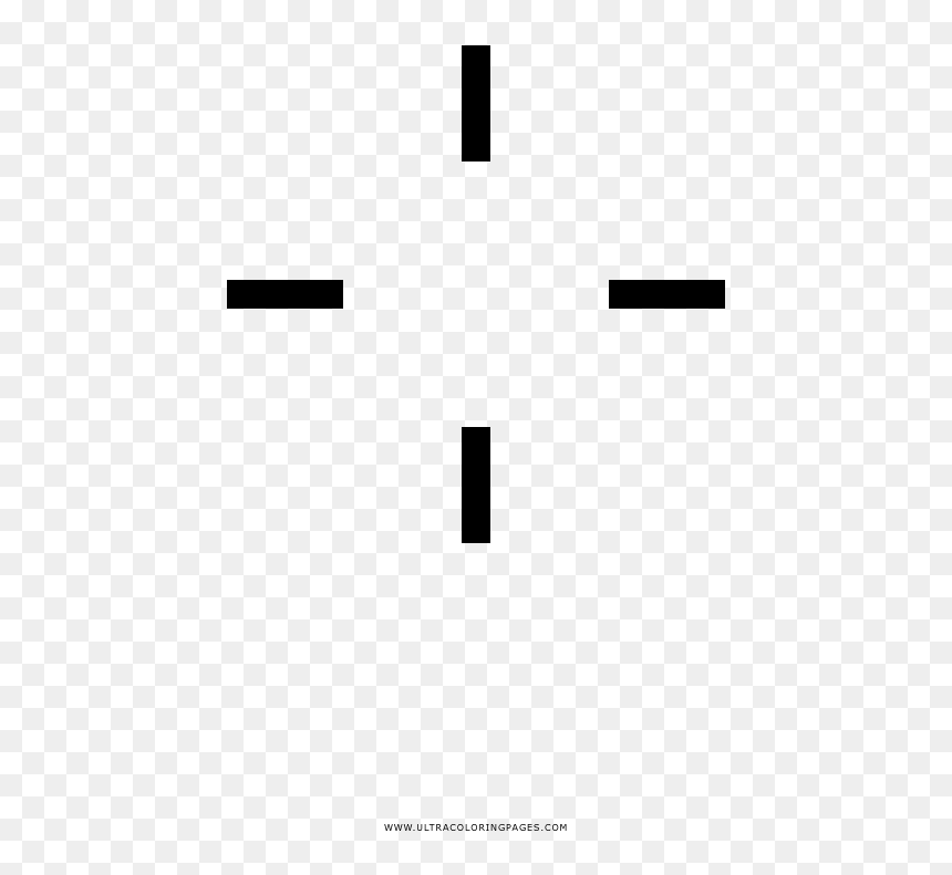 Cross, HD Png Download - crosshair png