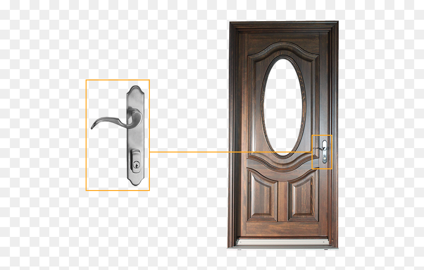 Home Door, HD Png Download - wood door png