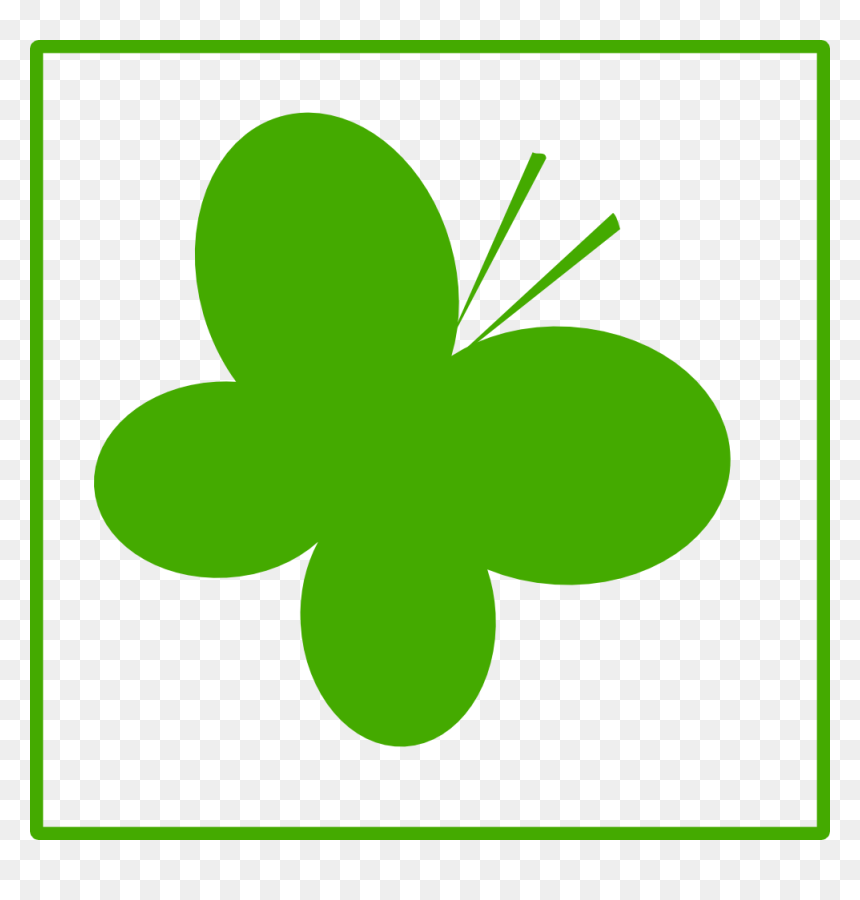 Butterfly Icon Green, HD Png Download - green butterfly png